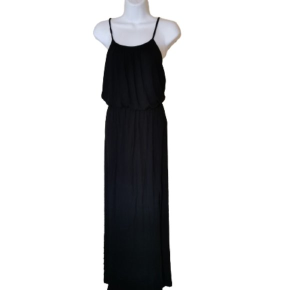 LE CHATEAU  Black Maxi Dress Size XL NWOT NEW - Picture 1 of 7